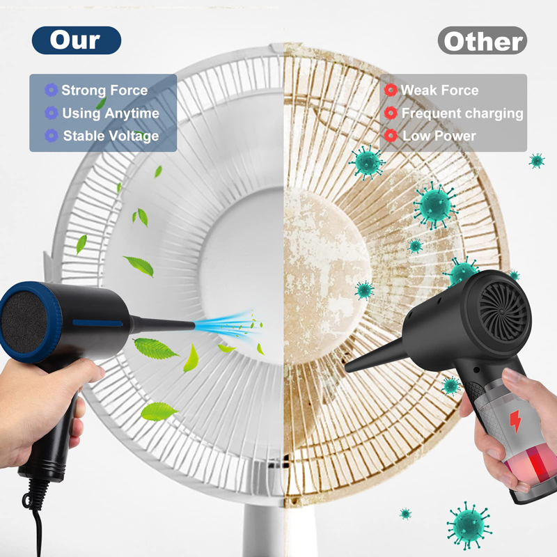 500W Cordless Electric Air Dus - огляд і ціна Vacuum Chamber Small
