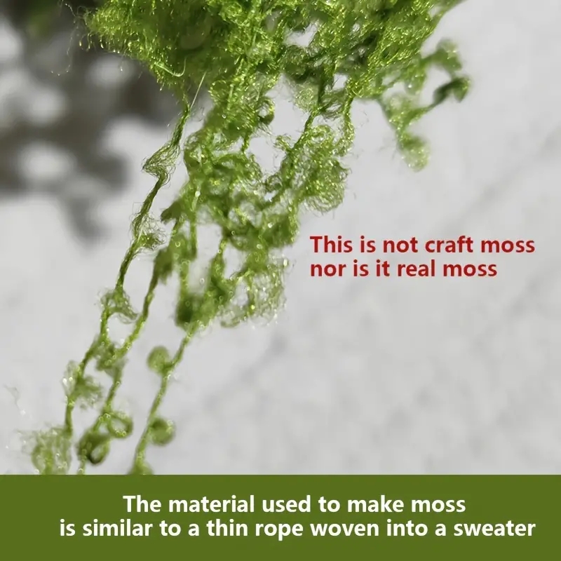 about 20g Artificial Green Pla - огляд і ціна Terrarium Moss Art