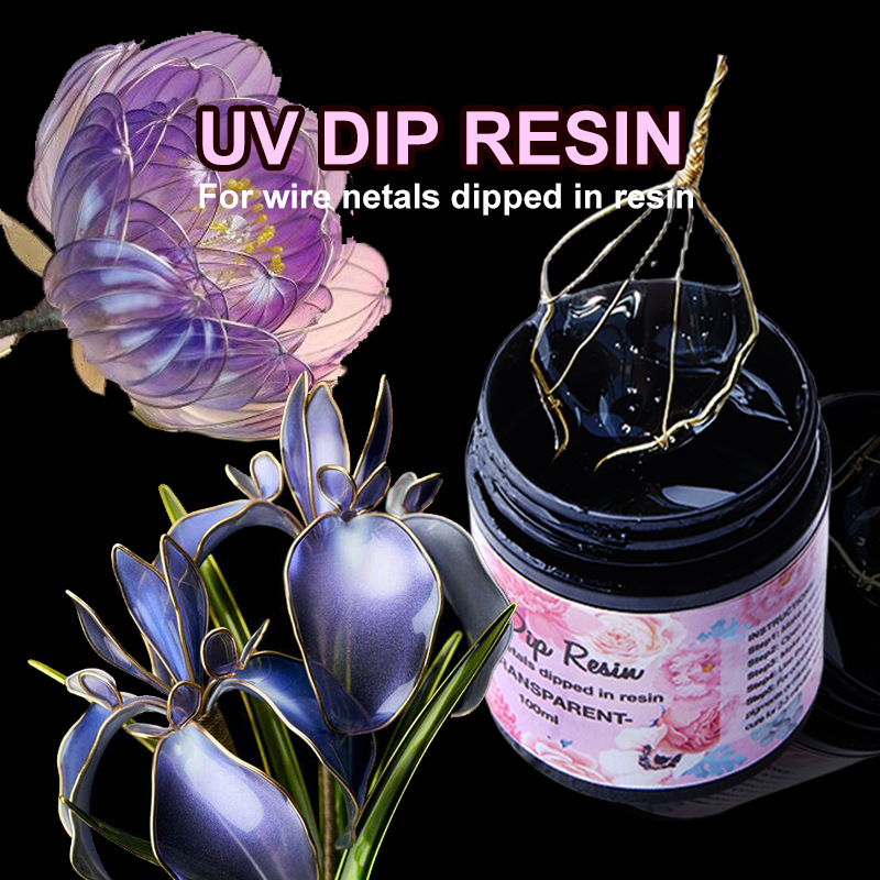UV DIP Resin Glue UV Flower-Ma - огляд і ціна Flower Preservation Resin