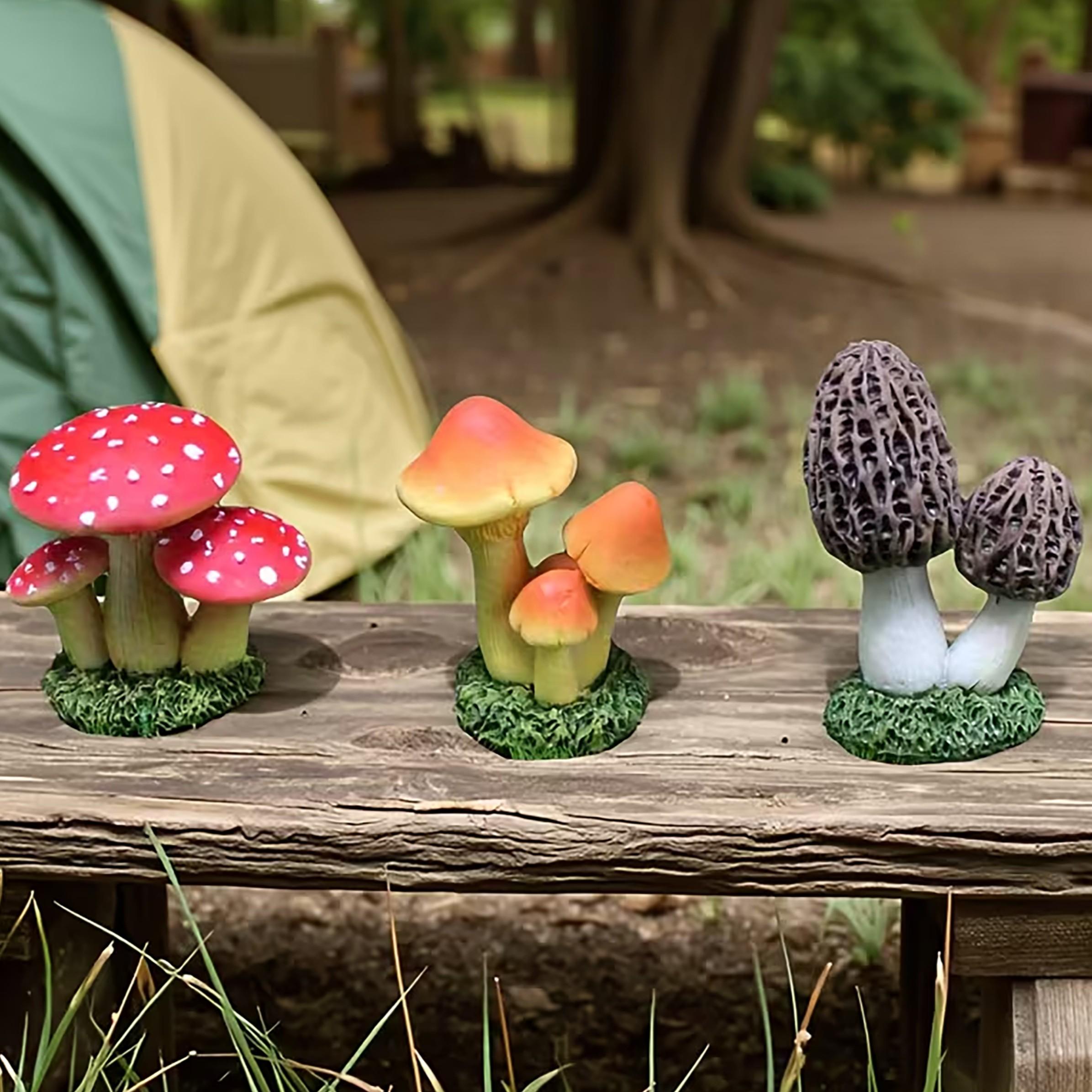 1 Set of 3pcs Artificial Mushr - огляд і ціна Terrarium Moss Art
